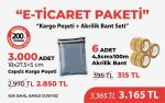 3K Kargo Poşeti-Akrilik Bant